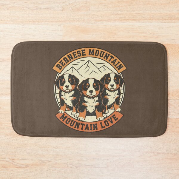 Item preview, Bernese Mountain – Mountain Love Vintage Design designed and sold by Inkmatic Studio.