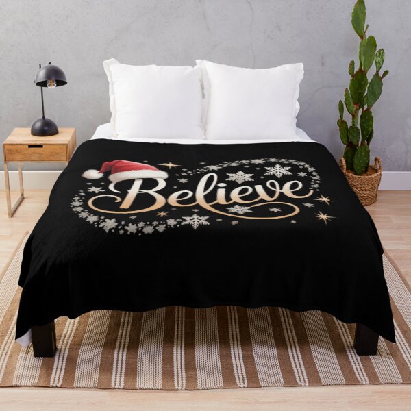 Item preview, Camiseta Believe Christmas Believe Santa designed and sold by HellD3vil-Art.