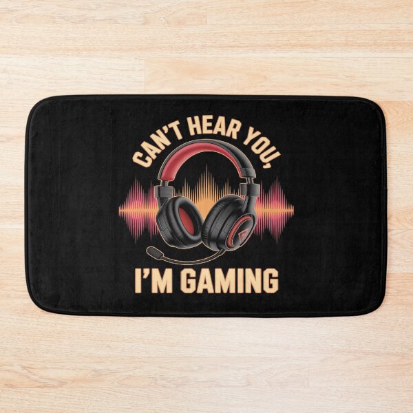Item preview, Can't Hear You I'm Gaming Funny Headset Gamer console or PC designed and sold by JulienAureo.