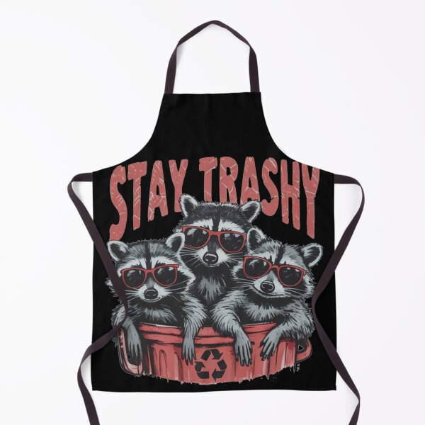 Item preview, Funny Stay Trashy Hipster Raccoons designed and sold by legendaryskins.