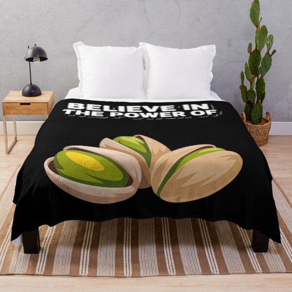 Item preview, Believe In The Power Of Pistachios Nuts Seeds Protein Snacks designed and sold by HellD3vil-Art.