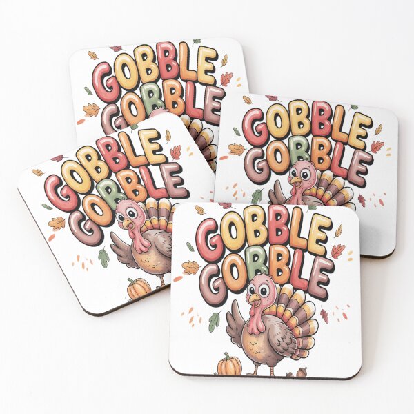 Item preview, GOBBLE GOBBLE TURKEY THANKSGIVING designed and sold by VladoZork.