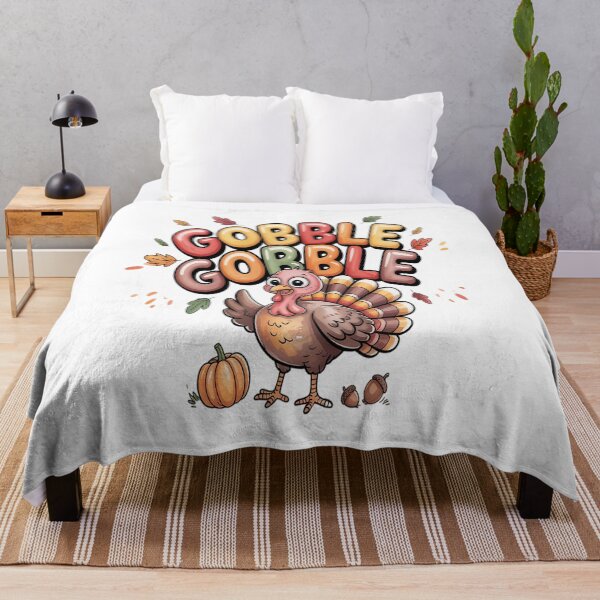 Item preview, GOBBLE GOBBLE TURKEY THANKSGIVING designed and sold by VladoZork.