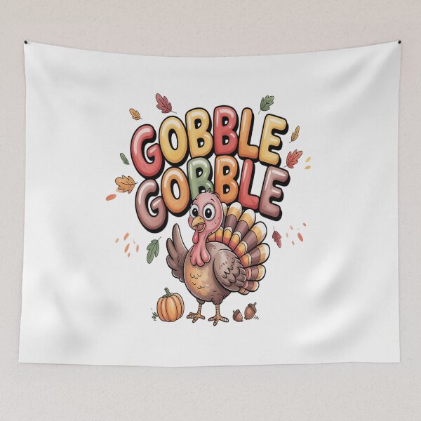 Item preview, GOBBLE GOBBLE TURKEY THANKSGIVING designed and sold by VladoZork.