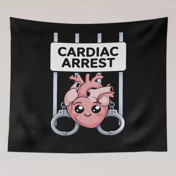 Item preview, Cardiac Arrest Cardiology Anatomical Heart Nurse Cath Lab designed and sold by JulienAureo.