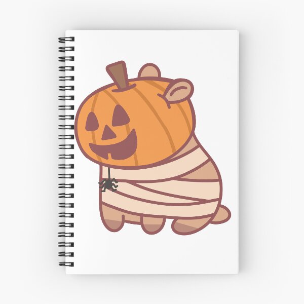 Item preview, Capybara pumpkinhead designed and sold by Dorcidesigns.