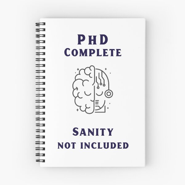 Item preview, PhD complete. Sanity not included designed and sold by SunshinMornings.