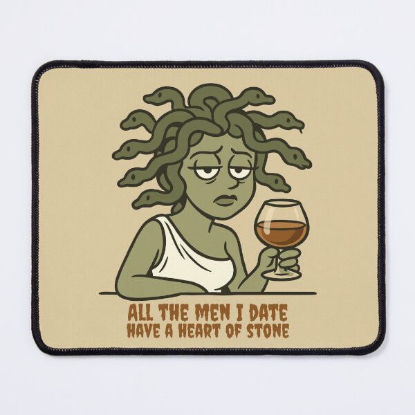 Item preview, All the Men I Date Have a Heart of Stone designed and sold by Ghost on Toast.