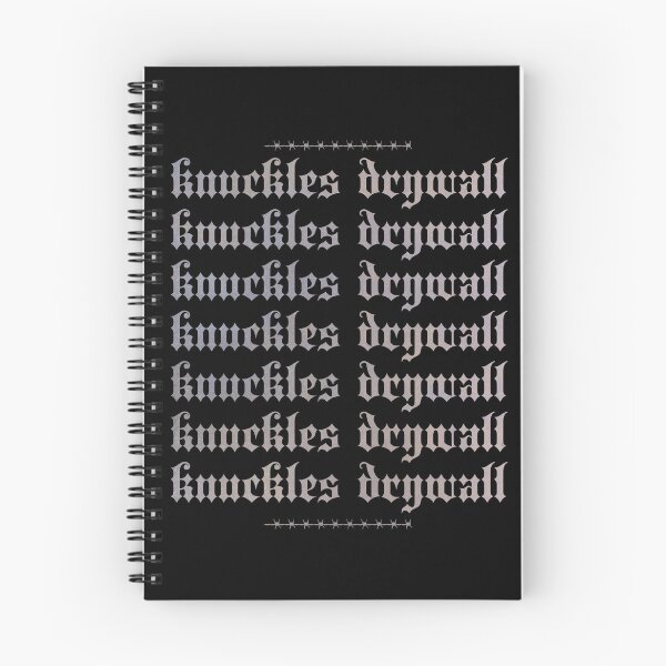 Item preview, Knuckles Drywall Commits Breaking And Entering (Dust) designed and sold by sarrah.