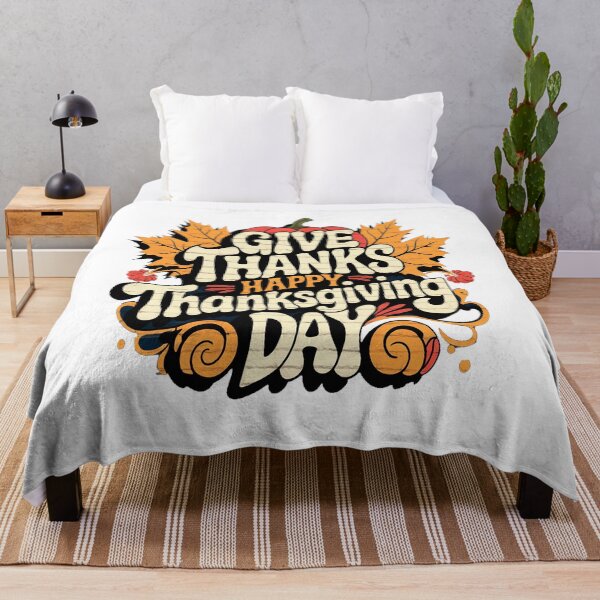 Item preview, GIVE THANKS HAPPY Thanksgiving DAY designed and sold by VladoZork.