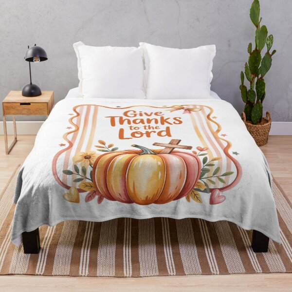 Item preview, Give Thanks Lord to the Pumpkin Thanksgiving designed and sold by VladoZork.