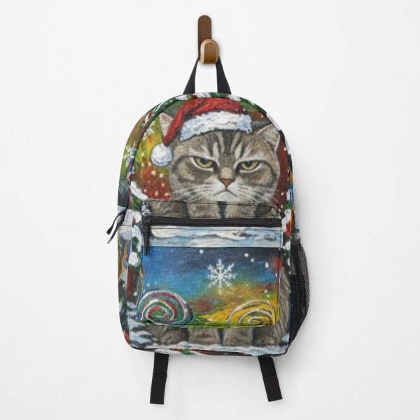 Item preview, Unimpressed Tabby Claus – Funny Ugly Christmas Sweater Art designed and sold by Art's Diner.