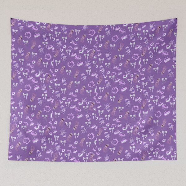 Item preview, Jellyfish and bow of purple designed and sold by andrasdesignssss.