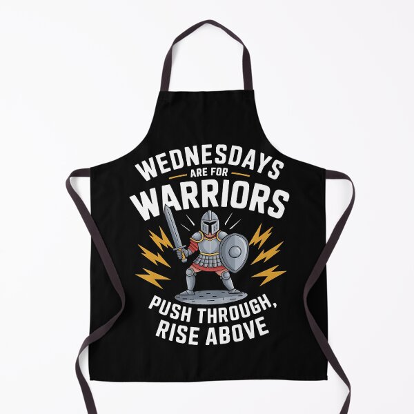 Item preview, Wednesdays Are for Warriors Motivational Design designed and sold by Bliss Find And Design.