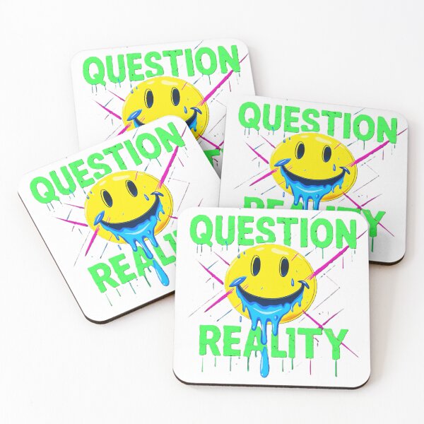 Item preview, Cosmic Acid Face “ Question Reality” designed and sold by Vibepop.store.