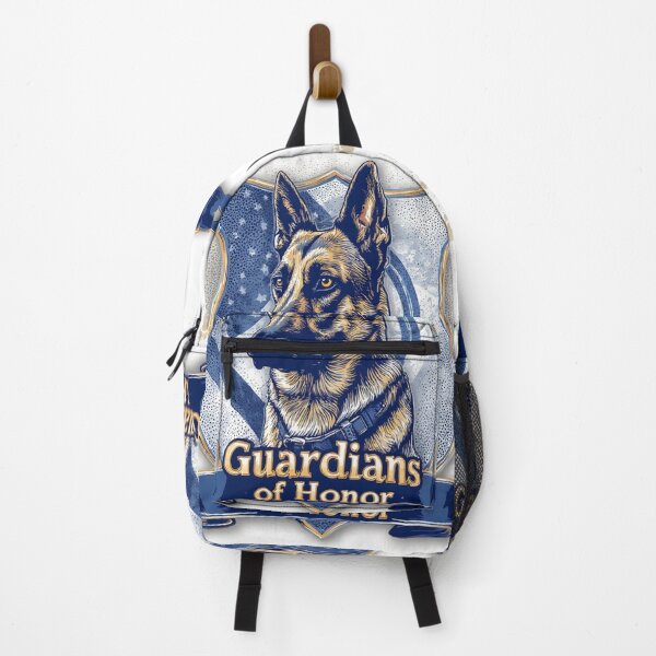 Item preview, German Shepherd K9 Guardians of Honor Police Dog Law Enforcement Badge designed and sold by Eden Underground Radio (Official Merch).