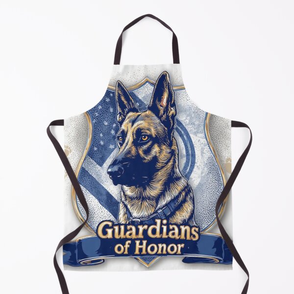 Item preview, German Shepherd K9 Guardians of Honor Police Dog Law Enforcement Badge designed and sold by Eden Underground Radio (Official Merch).