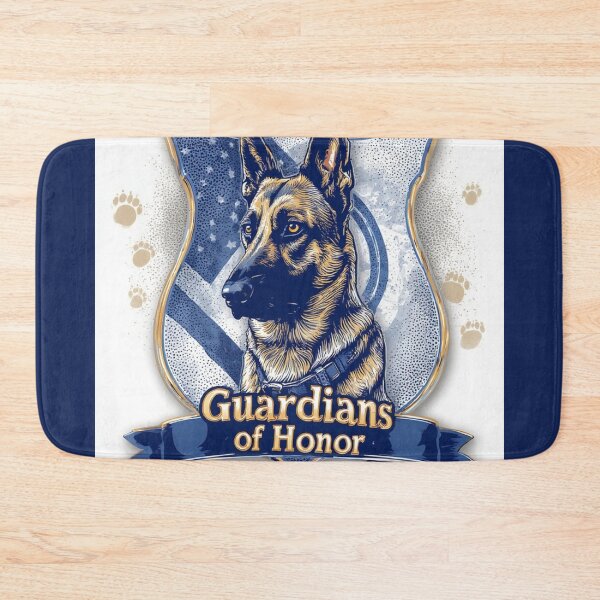 Item preview, German Shepherd K9 Guardians of Honor Police Dog Law Enforcement Badge designed and sold by Eden Underground Radio (Official Merch).