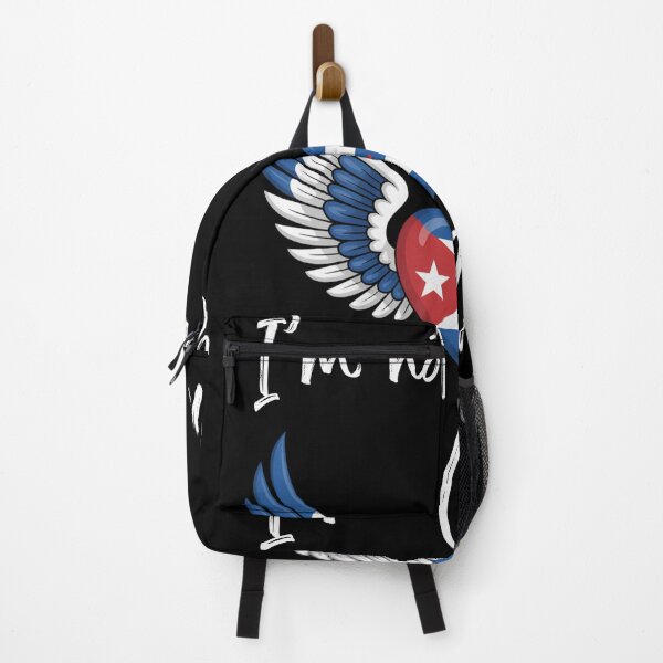 Item preview, I'm not yelling I'm Cuban Heart with Angel Wings Cuban flag designed and sold by snowry.
