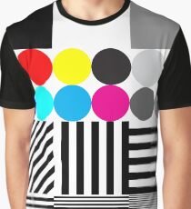 Extreme tone test pattern with colour Graphic T-Shirt