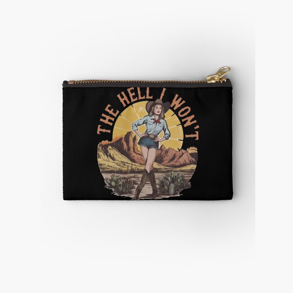 Item preview, Funny The Hell I Won't Cowgirl designed and sold by legendaryskins.