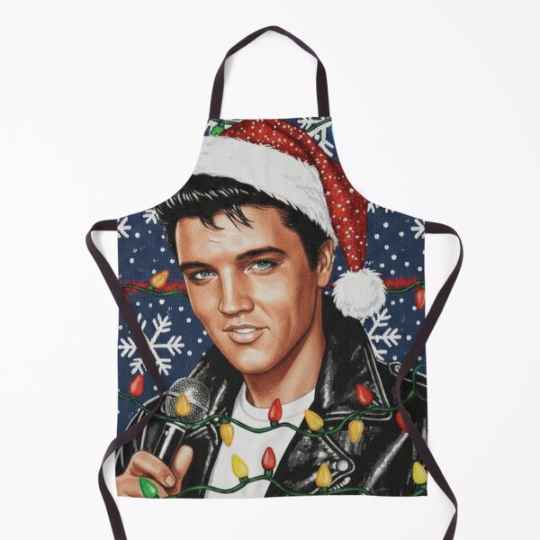 Item preview, Elvis the Pelvis Claus – 1950s Funny Ugly Christmas Sweater Art designed and sold by Art's Diner.
