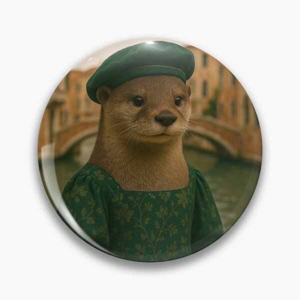 Item preview, Leonarda Da Vinci Otter in Venice designed and sold by Tridentulus.