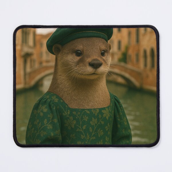 Item preview, Leonarda Da Vinci Otter in Venice designed and sold by Tridentulus.