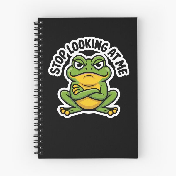 Item preview, Funny Frog Stop Looking at Me Design for Amphibian Lovers designed and sold by snowry.