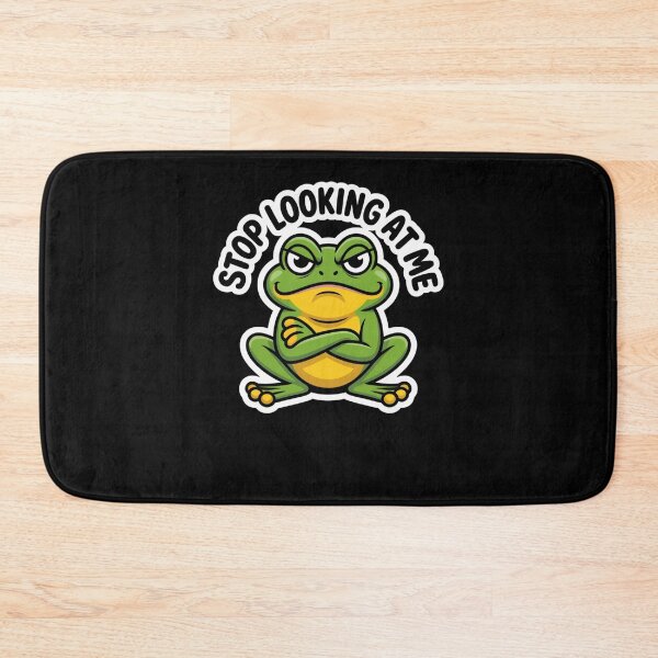 Item preview, Funny Frog Stop Looking at Me Design for Amphibian Lovers designed and sold by snowry.