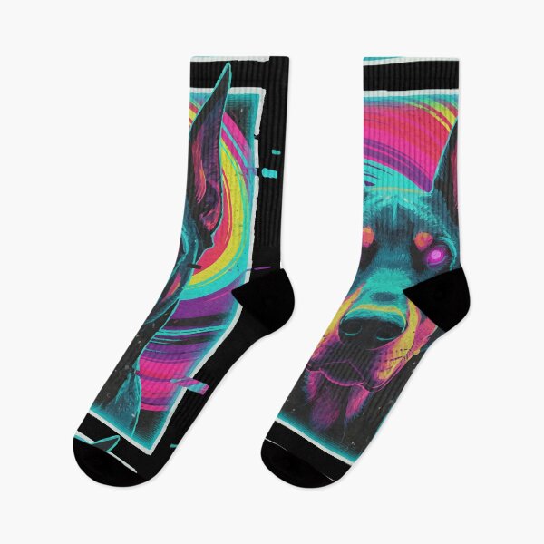 Item preview, Psychedelic Doberman designed and sold by Alchemy Void.