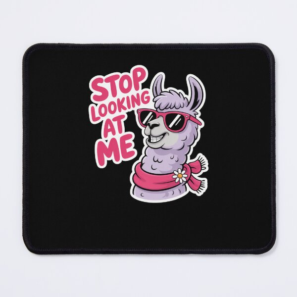 Item preview, Funny Llama Stop Looking at Me for Animal Lovers designed and sold by snowry.