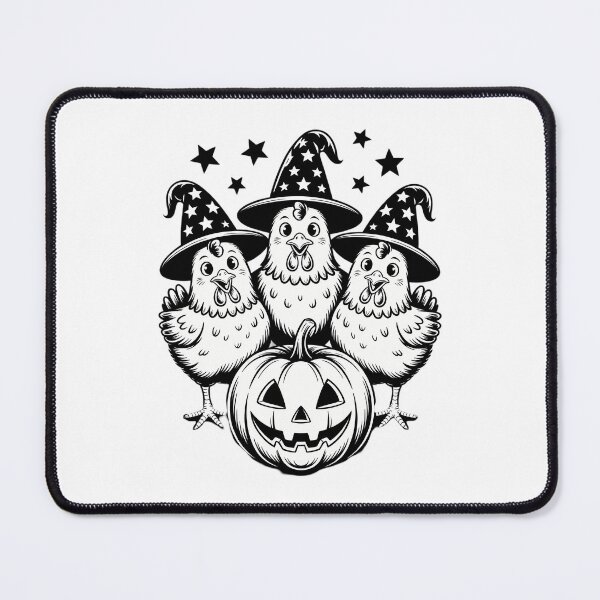 Item preview, Chicken Halloween Spooky Season Chickens Witch designed and sold by HellD3vil-Art.