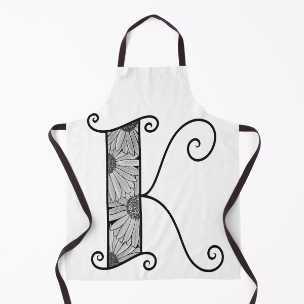 Item preview, Sunflower Inspired Letter K designed and sold by SSN-ART.