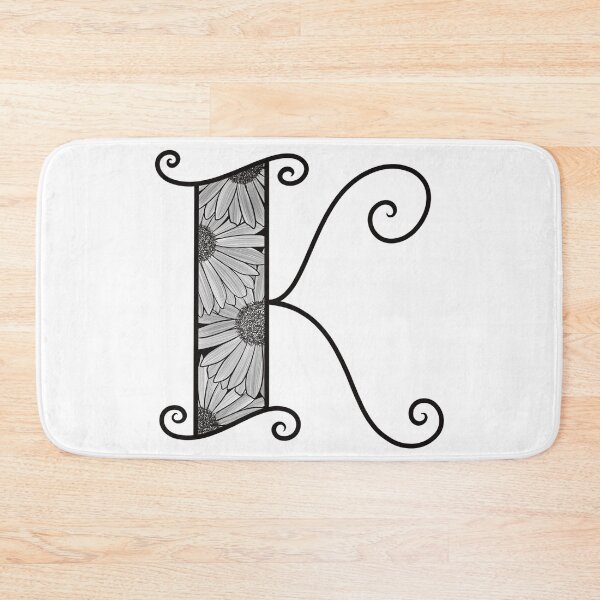 Item preview, Sunflower Inspired Letter K designed and sold by SSN-ART.