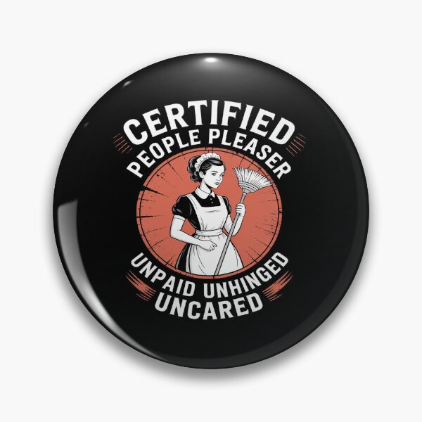 Item preview, Certified People Pleaser - Helpful Maid designed and sold by tabdejinti.