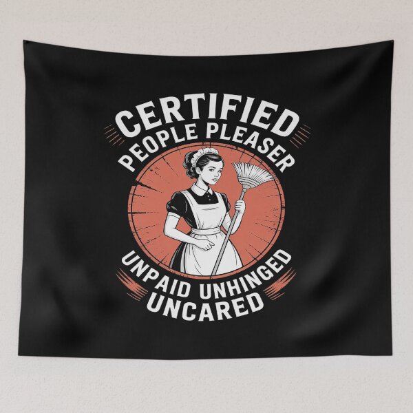 Item preview, Certified People Pleaser - Helpful Maid designed and sold by tabdejinti.