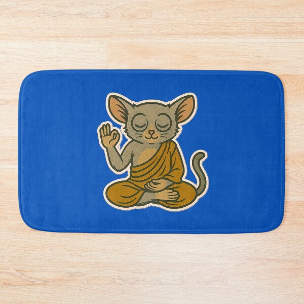 Item preview, Cute Zen Animal Meditation Buddha Art: Bushbaby designed and sold by PinUpPizzazz.