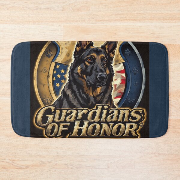 Item preview, Guardians of Honor K9 German Shepherd Police Dog Emblem designed and sold by Eden Underground Radio (Official Merch).