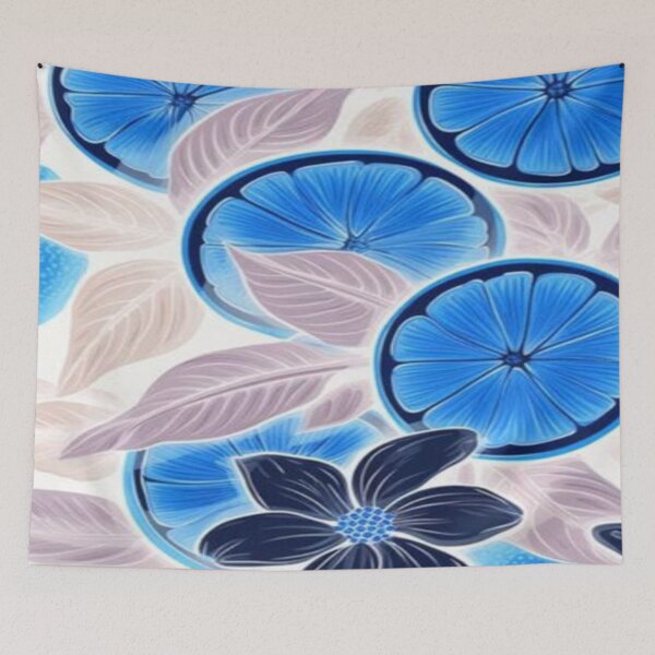 Item preview, Citrus fruit floral pattern  designed and sold by PATTERN4PATTERN.