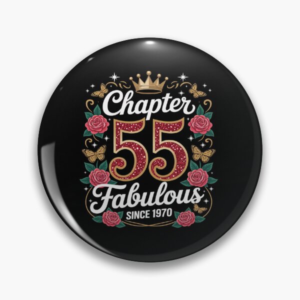 Item preview, Chapter 55 Fabulous EST 1970 Red Roses 55th Birthday designed and sold by tabdejinti.