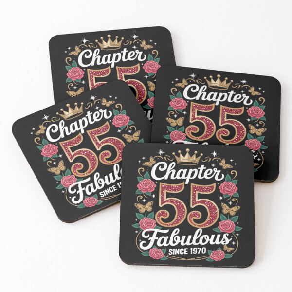 Item preview, Chapter 55 Fabulous EST 1970 Red Roses 55th Birthday designed and sold by tabdejinti.