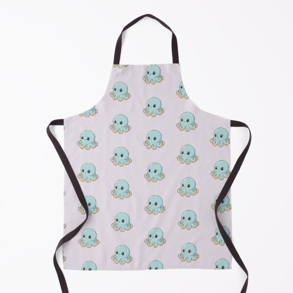 Item preview, Cute Baby Octopus Cartoon With Big Eyes designed and sold by LightArt25.