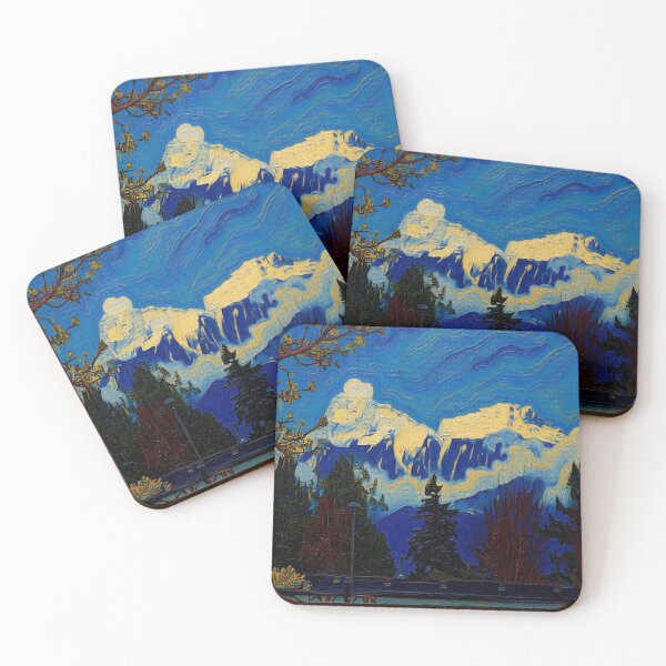 Item preview, scenic bold oil photo art colorful design designed and sold by SmashingDeals.
