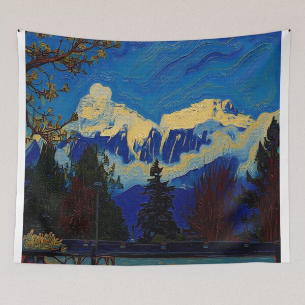 Item preview, scenic bold oil photo art colorful design designed and sold by SmashingDeals.