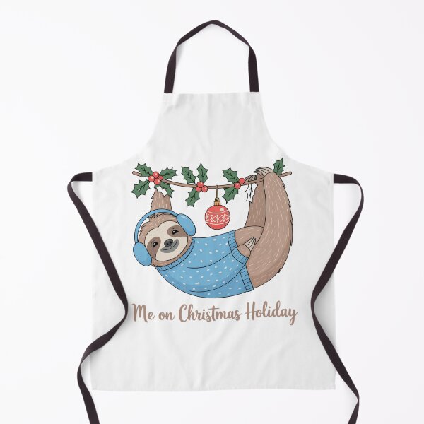 Item preview, Cozy Sloth Christmas Holiday Vibes Cute Animal Festive Mood designed and sold by chattsuede.