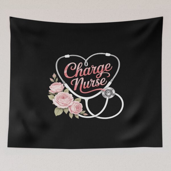 Item preview, Charge Nurse Heart Charge Nursing Charge Nurses designed and sold by tabdejinti.