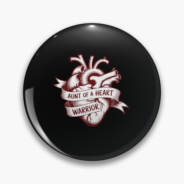 Item preview, CHD Aunt Congenital Heart Defects Aunt Of A Heart Warrior designed and sold by tabdejinti.