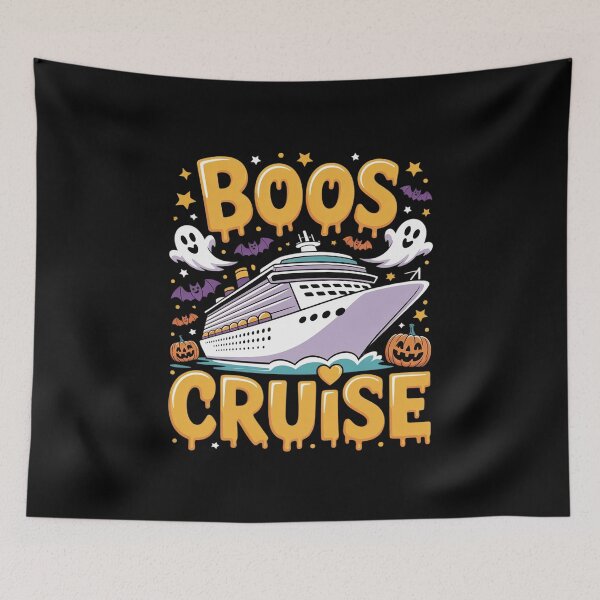 Item preview, Halloween Party Wine Beer Drinking Boos Cruise 6 designed and sold by BeetleMalon.