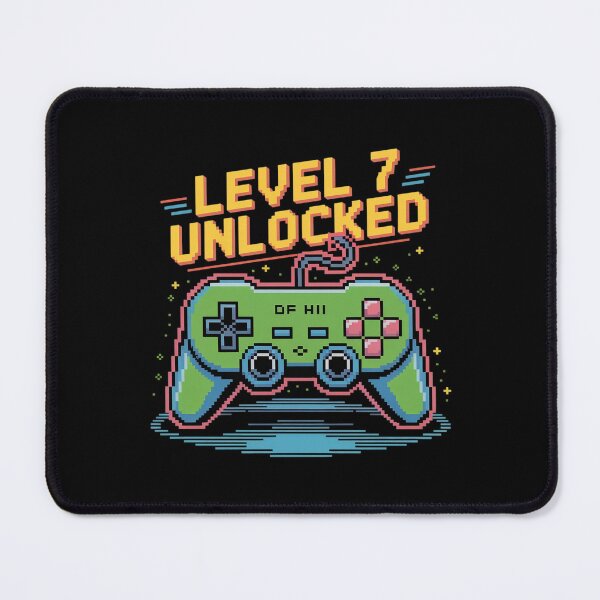 Item preview, Level 7 Unlocked – Birthday Player designed and sold by DrewLeuschke.
